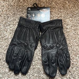 Men’s leather riding gloves Harley Davidson